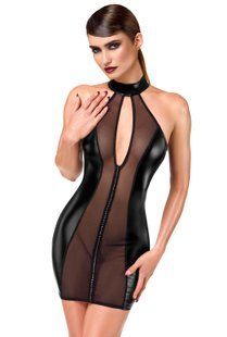 Сукня Noir Handmade F370 Luxuria Crystal Sheer Mini Dress S SX4104 фото