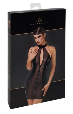 Сукня Noir Handmade F370 Luxuria Crystal Sheer Mini Dress S SX4104 фото