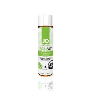 Змазка на водній основі JO NATURALOVE &mdash; ORGANIC (120 мл) з екстрактом листя агави та ромашки SO1684 фото