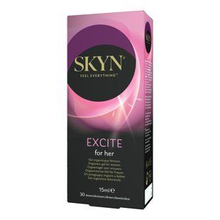 Збуджувальний гель SKYN Excite for her 15 мл, поколювання, ефект тепло-холод, містить L-аргінін SX2403 фото