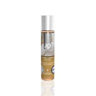 Змазка на водній основі JO H2O &mdash; Vanilla Cream (30 мл) без цукру, рослинний гліцерин SO1480 фото