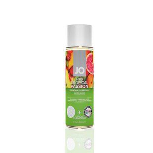 Змазка на водній основі JO H2O &mdash; Tropical Passion (60 мл) без цукру, рослинний гліцерин SO5227 фото