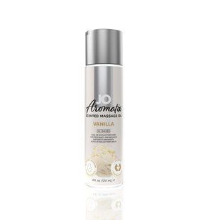 Натуральна масажна олія JO Aromatix Massage Oil Vanilla 120 мл SO6769 фото