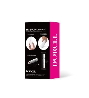 Мінівібромасажер Dorcel Wand Mini Wanderful White SO7814 фото