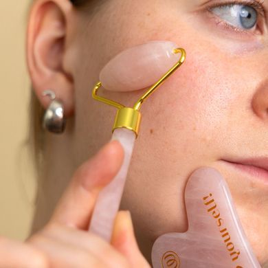 Набір масажерів гуаша Womanizer Gua Sha Set, ролер та скребок SX0925 фото