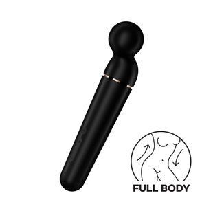 Вібромасажер Satisfyer Planet Wand-er Black/Rosegold, дуже потужний, бездротовий SO8782 фото