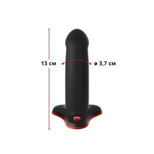 Фалоімітатор Fun Factory AMOR, чорний, довжина 14,6 см, діаметр 3,7 см, вигнутий SX0982 фото