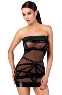 Сукня Noir Handmade F359 Bondesque Off-shoulder mini dress XS SX4058 фото