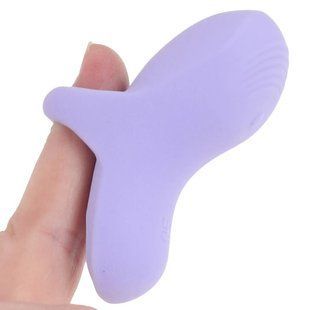 Вібратор на палець FUZU Sensa Skin Activated Fingertip Vibe &ndash; Pastel Purple, сенсорне керування, 8 режимів SX2742 фото