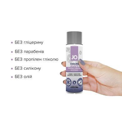 Охолоджувальна змазка JO AGAPE &mdash; COOLING (60 мл) без гліцерину, гліколю та парабенів SO1688 фото