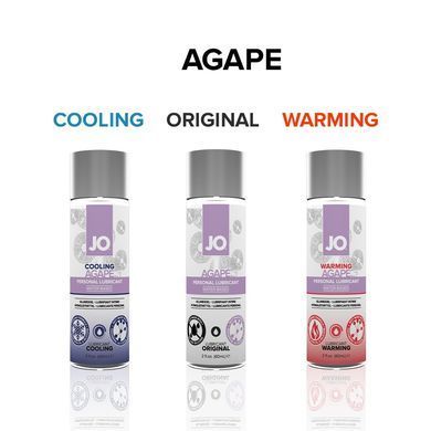 Охолоджувальна змазка JO AGAPE &mdash; COOLING (60 мл) без гліцерину, гліколю та парабенів SO1688 фото