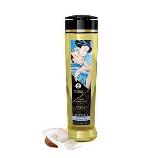 Масажна олія Shunga Adorable &ndash; Coconut thrills (240 мл) натуральна зволожувальна SO4810 фото