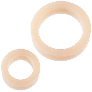 Набір ерекційних кілець Doc Johnson Platinum Premium Silicone &mdash; The C-Rings &mdash; White SO4919 фото