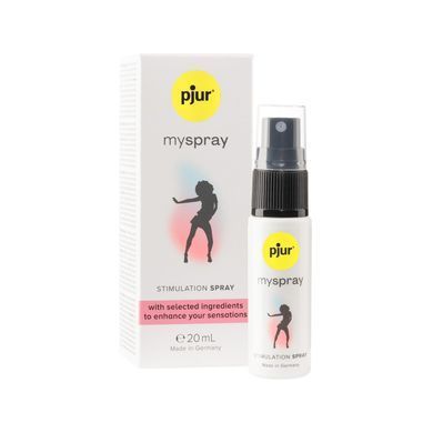 Збуджувальний спрей для жінок pjur myspray 20 мл, з екстрактом алое, ефект поколювання PJ10470 фото