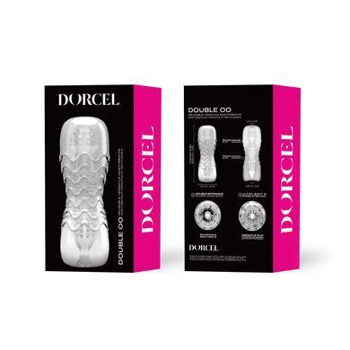Мастурбатор Dorcel Double OO, двосторонній, два рельєфи MD0857 фото