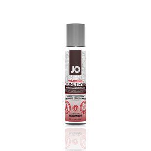 Розігрівальна змазка-крем з кокосовою олією JO Coconut Hybrid WARMING (30 мл) біла SO1485 фото