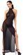 Сукня Noir Handmade F372 Onyx Twin-slit Long dress L SX4111 фото 1