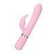 Розкішний кролик з ротацією та вібрацією Pillow Talk Lively Pink, кристал Сваровскі SO6856 фото 1