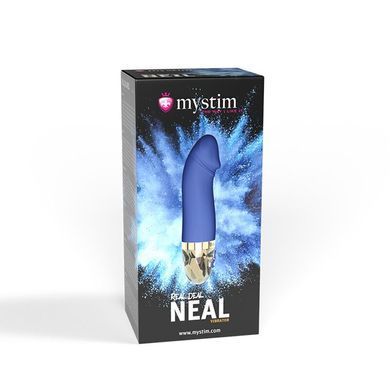 Вібратор Mystim Real Deal Neil Blue, потужний мотор, 8 режимів SO8139 фото