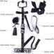 БДСМ-набір LOCKINK YEAHWOW Armbinder Restraint Set Black SX2843 фото 5