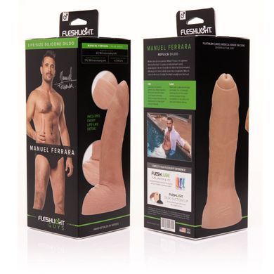 Фалоімітатор Fleshlight Guys: Manuel Ferrara Dildo, за зліпком пеніса порноактора SO5519 фото