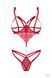 Боді Obsessive Matildea crotchless teddy L/XL SX3607 фото 3
