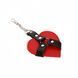 Брелок на карабіні для ключів Art of Sex Chained Heart, Червоний SX2338 фото 3