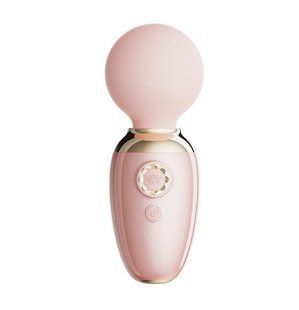 Смарт-вібромасажер Zalo &ndash; AVA Sakura Pink, 8 режимів, підігрів, дуже потужний та компактний SO9552 фото