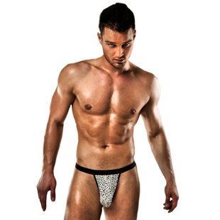 Мужские стринги с леопардовым принтом Passion 013 THONG XXL/XXXL PSM0133 фото