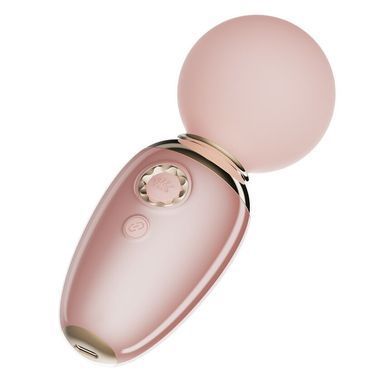 Смарт-вібромасажер Zalo &ndash; AVA Sakura Pink, 8 режимів, підігрів, дуже потужний та компактний SO9552 фото