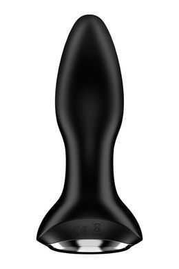 Анальна смарт-вібропробка із перлинним масажем Satisfyer Rotator Plug 2+ Black SO6279 фото