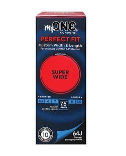 Презервативи MyONE Super Wide 10 шт, картонна коробка SX1254 фото