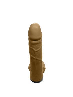 Мило у формі пеніса Чистий Кайф Brown size M, крафтове мило-член, натуральне SO2631 фото