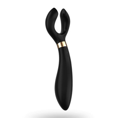 Вібратор для пар Satisfyer Endless Fun Black, три мотори, багатофункціональний SO3108 фото