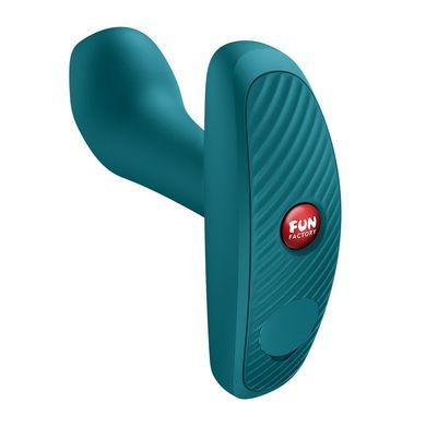 Анальна пробка з вібрацією Fun Factory Bootie Vibe Bottle Green, 12 режимів SX3713 фото