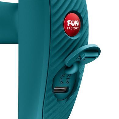 Анальна пробка з вібрацією Fun Factory Bootie Vibe Bottle Green, 12 режимів SX3713 фото