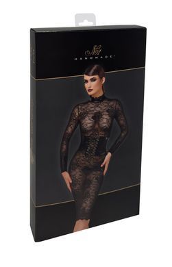 Сукня Noir Handmade F375 Noirelle Lace Corset Midi dress L SX4116 фото