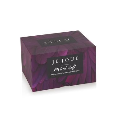 Преміум вібромасажер Je Joue - Mimi Soft Black, м'який кінчик, глибока вібрація, 12 режимів SO4894 фото