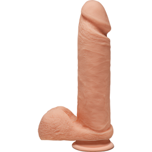 Фалоімітатор Doc Johnson The D - Perfect D - 8 Inch With Balls - ULTRASKYN, діаметр 5,1 см SO1577 фото