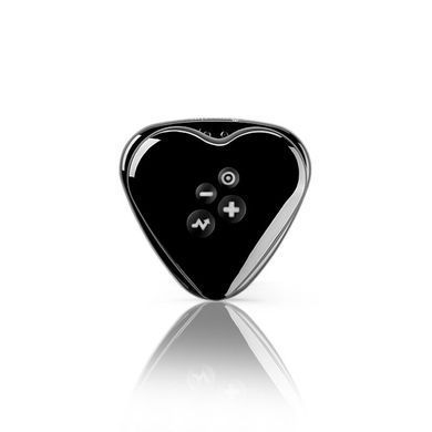 Вібратор для клітора з електростимуляцією Mystim Heart's Desire Black Edition SO8146 фото