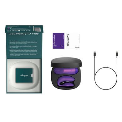 Смарт-вібратор для пар We-Vibe Chorus Pro Cosmic Purple SX3861 фото