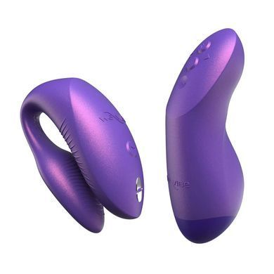 Смарт-вібратор для пар We-Vibe Chorus Pro Cosmic Purple SX3861 фото