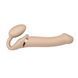 Безремінний страпон з вібрацією Strap-On-Me Vibrating Flesh L, діаметр 4,2 см, пульт ДК, регульований SO3828 фото 5