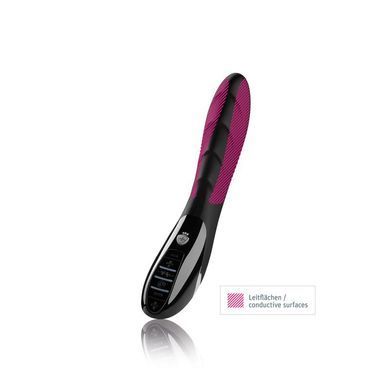 Вібратор з електростимуляцією Mystim Sizzling Simon eStim Black, міостимулятор SO3473 фото