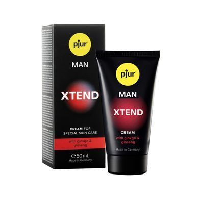Крем-стимулятор для пеніса pjur MAN Xtend Cream 50 мл, з екстрактами гінкго та женьшеню PJ12900 фото