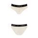 Трусики з широкою гумкою і мереживом Passion PS001 PANTIES S, ecru SO4165 фото 3