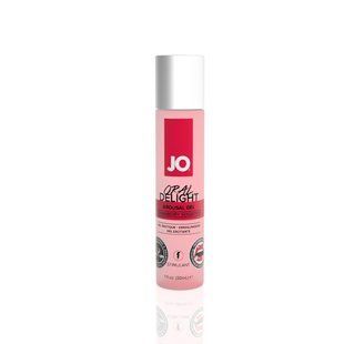 Гель для оральних пестощів JO Oral Delight &mdash; Strawberry Sensation (30 мл), ефект холод-тепло SO1496 фото