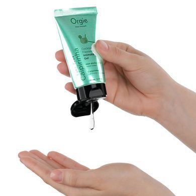 Лубрикант на водній основі Orgie Lube Tube Cocktail Caipirinha, 50 мл, смак цитрусового коктейлю SX1514 фото