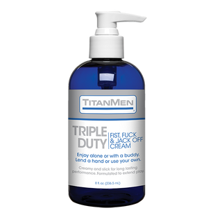 Густа змазка для фістингу Doc Johnson TitanMen - Triple Duty (240 г) SO2813 фото