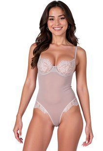Боді Passion ZOVEL BODY light grey XL SX2997 фото